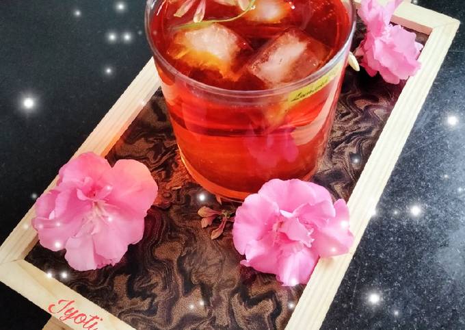 Recipe of Speedy Two Instant sharbat orange sharbat red sharbat