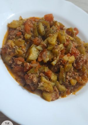 صورة لوصفة مفركة كوسا