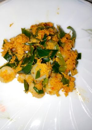 Foto resep Urap pedas daun kencur