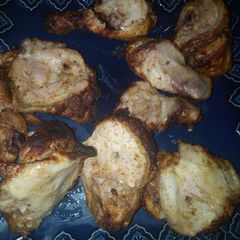 A picture of Oven grill soft chicken.