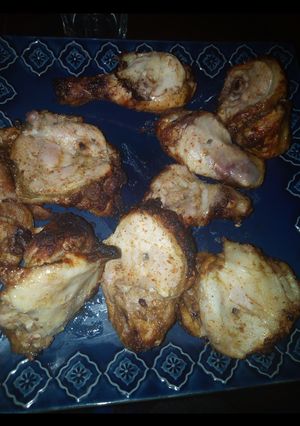 A picture of Oven grill soft chicken.