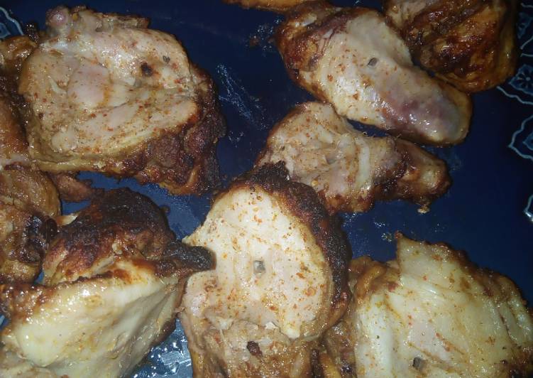 Oven grill soft chicken