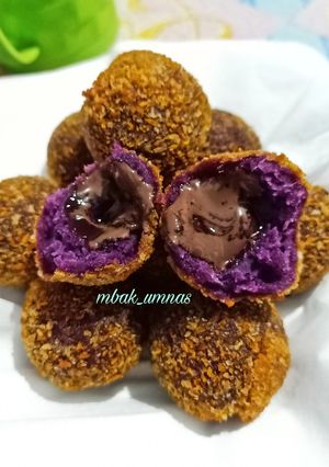 Foto resep Bola - bola Ubi Ungu