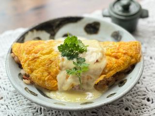 Cheese Omu-Rice