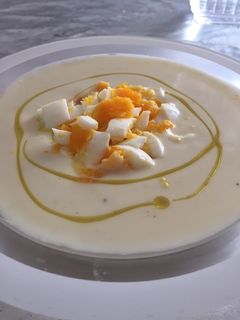 Una foto de Puré de coliflor