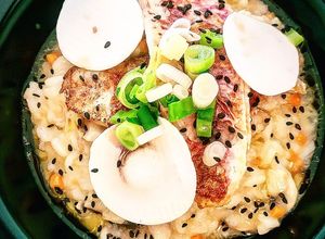 Une photo de Risotto de rougets