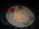 Ensaladilla de gambas y atún