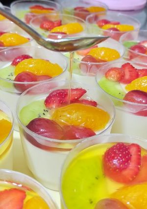 Foto resep Puding Tutty Frutty eK's Pastry