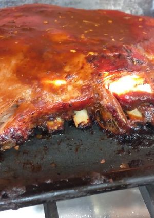 Una foto de Pechito de cerdo a la barbacoa