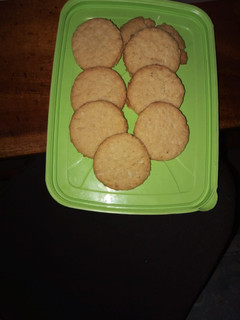 A picture of Coconut cookies.