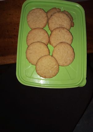 A picture of Coconut cookies.