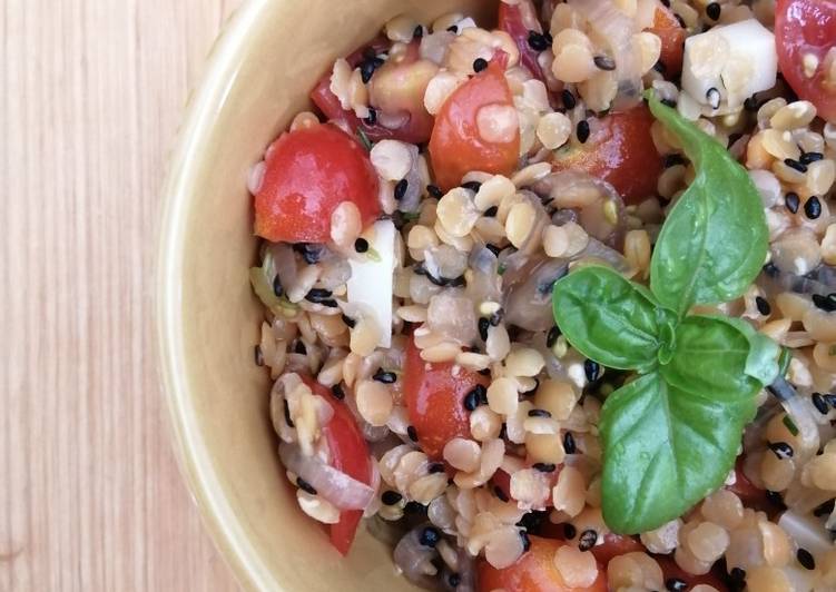 🔸Salade de lentilles corail🔸