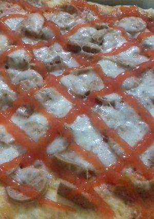 Foto resep Pizza home Made. Cemilan dikala hjn