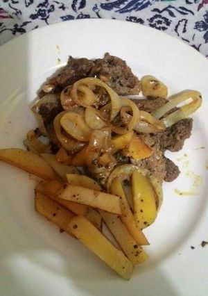 Foto resep Daging Panggang Lada Hitam