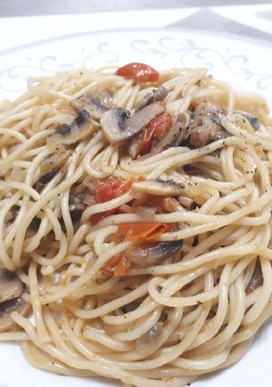 O poză a rețetei Spaghetti de post.