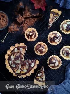 Foto resep Cream Cheese Brownie Pie