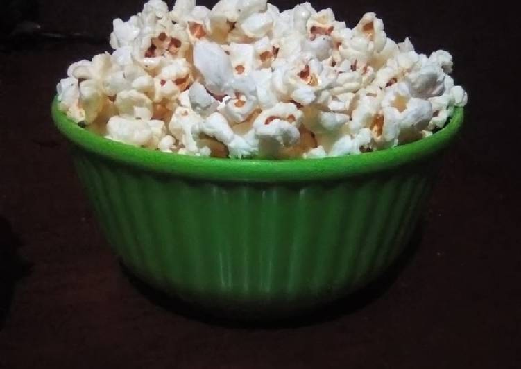 Home made popcorn