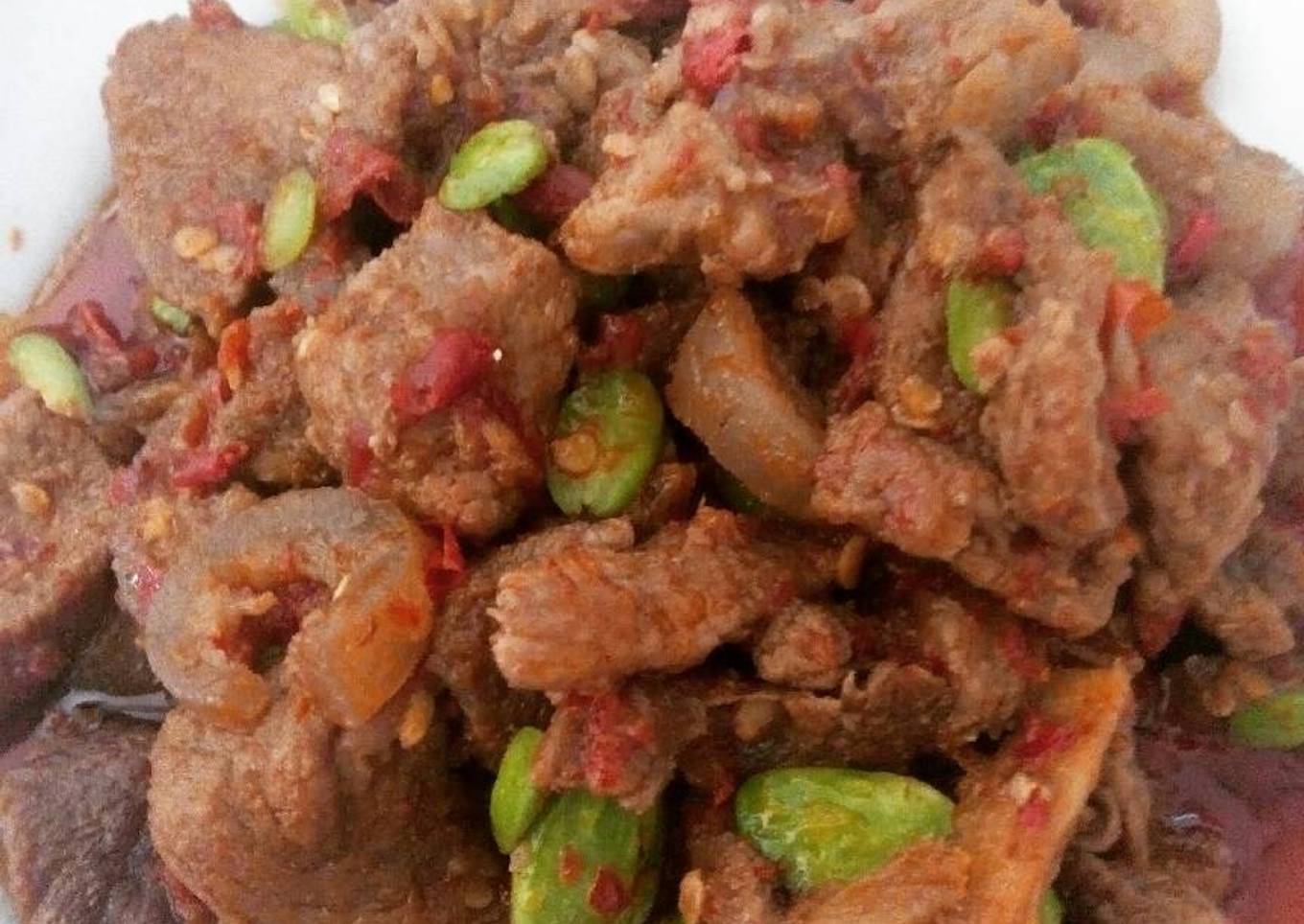 Babi Sambal Petai