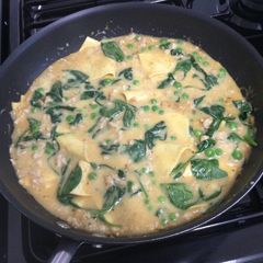 A picture of One Pan Chicken Lasagne.