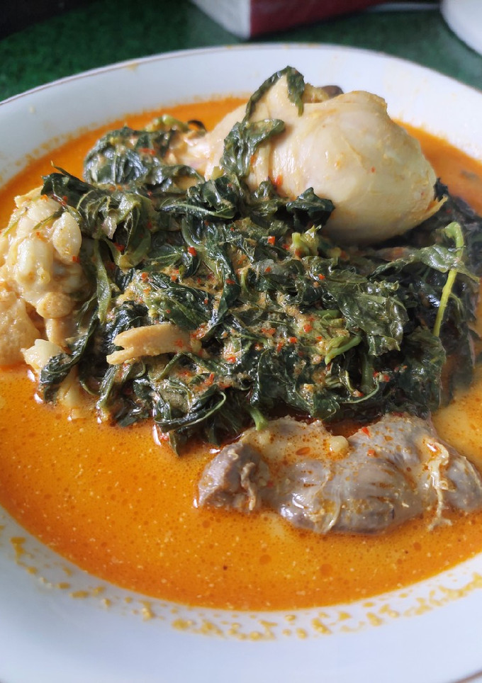 Foto resep Gulai Daun Singkong Padang (Gulai Pucuak Ubi)