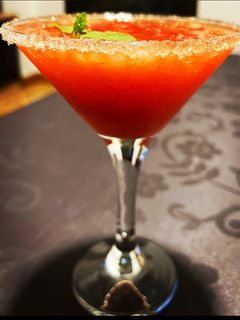 Una foto de Daiquiri de fresa 🍓 🍓🍓🍓