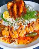 Prawn malai curry
