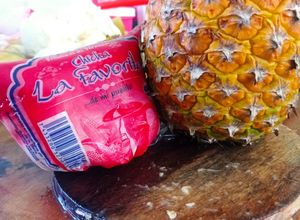 Una foto de Fresco 😋 jugo de chicha con piña