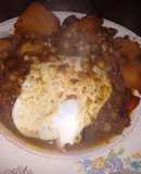 Bifes a la criolla con sorpresa