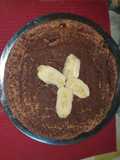 Bizcocho de banana y chocolate