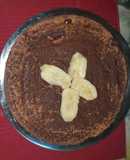 Bizcocho de banana y chocolate