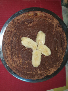 Una foto de Bizcocho de banana y chocolate