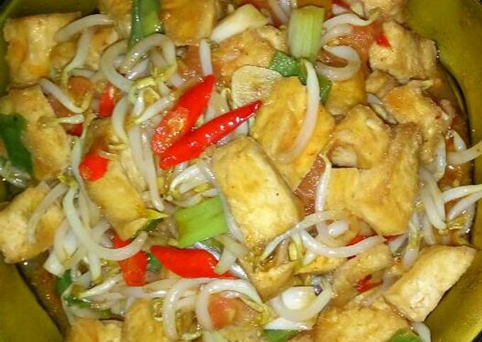 Resep Tumis Tauge Tahu Saus Tiram Oleh Velisa Cookpad