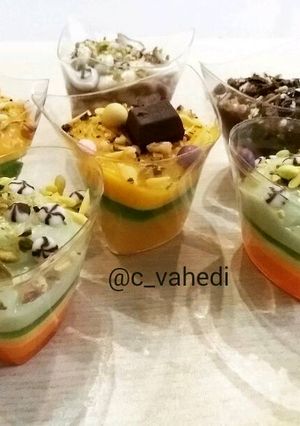 عکسی از دستور پودینگ