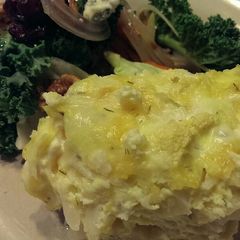 A picture of Crustless Cauliflower Quiche.