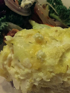 A picture of Crustless Cauliflower Quiche.