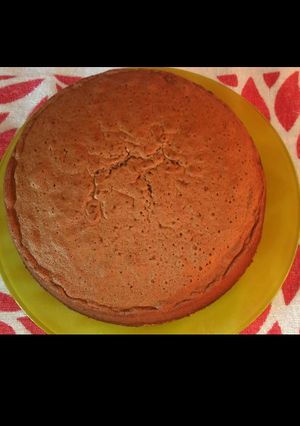 Una foto de Bizcochuelo de chocolate