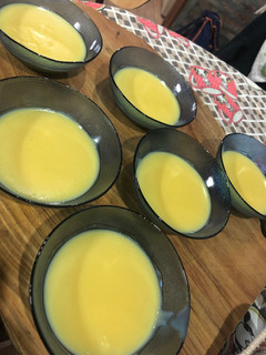 Una foto de Crema pastelera, estilo campo