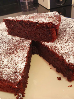 Una foto de Tarta de chocolate sin gluten #BBB