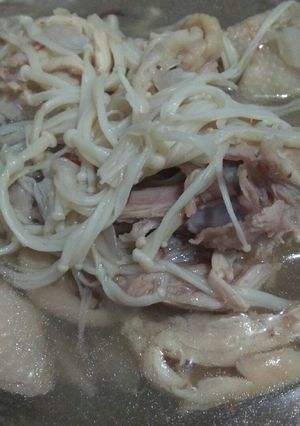 Foto resep Sup Enoki Ayam Bening [ DEBM ]