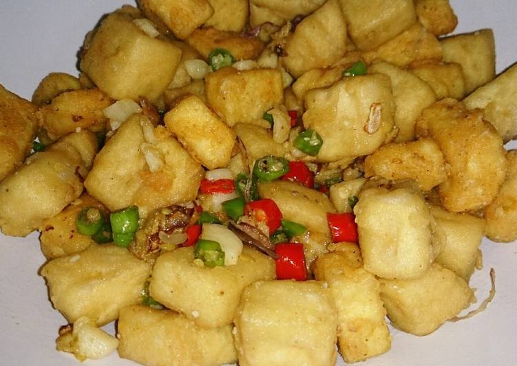 Tahu garam cabai rawit