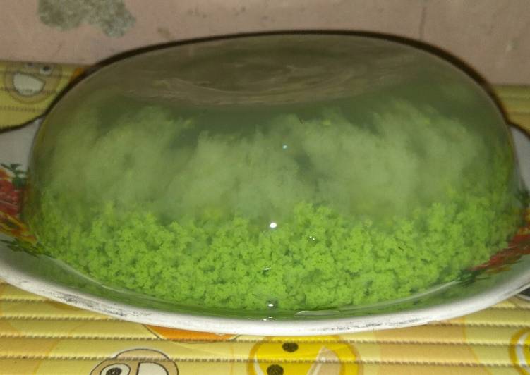 Cara memasak Agar-agar lumut  yang Lezat