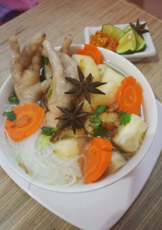 Foto resep Sop singkong bumbu soto banjar