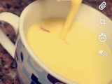 الكاسترد الدافي مع زعفران ❣️🌸
