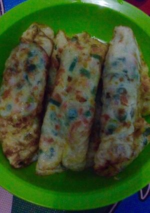 Foto resep Omlet sayur Qusuka