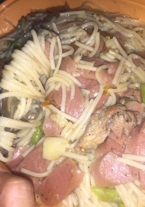 Foto resep Spaghetti aglio olio home made