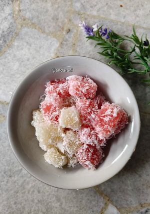Foto resep Cenil Singkong (Merah Putih)
