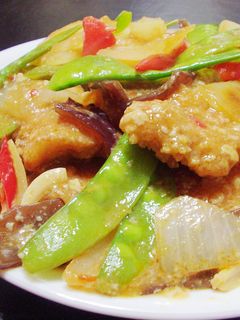 時蔬拌魚塊 的食譜成品照片