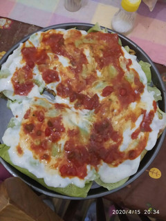 Una foto de Canelones de acelga