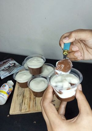 Foto resep Pudding coklat kfc