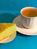 Mi postre verde pero sabroso -se agradece permanecer serios-